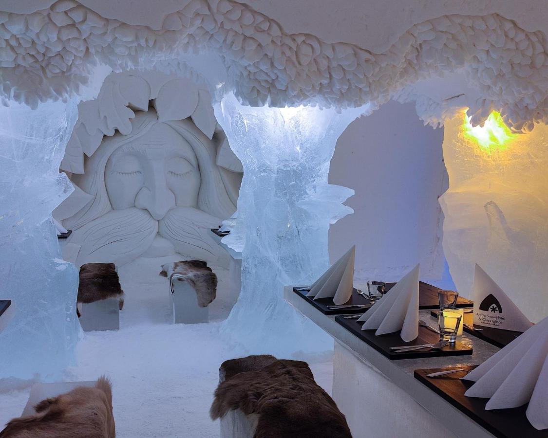 Arctic Snowhotel & Glass Igloos Sinettä Esterno foto