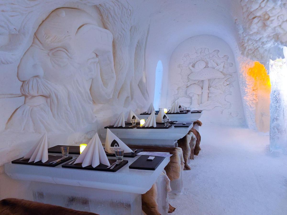 Arctic Snowhotel & Glass Igloos Sinettä Esterno foto