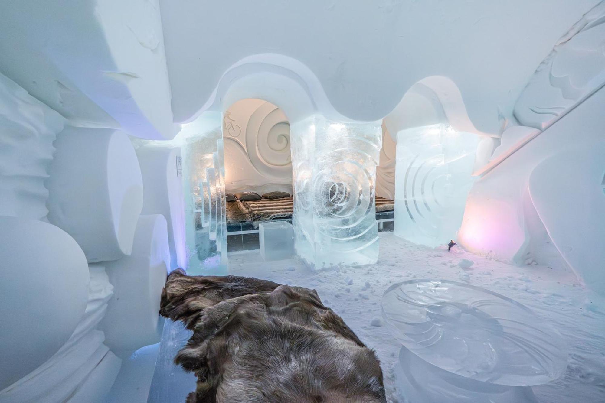 Arctic Snowhotel & Glass Igloos Sinettä Esterno foto