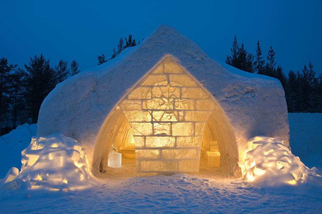 Arctic Snowhotel & Glass Igloos Sinettä Esterno foto