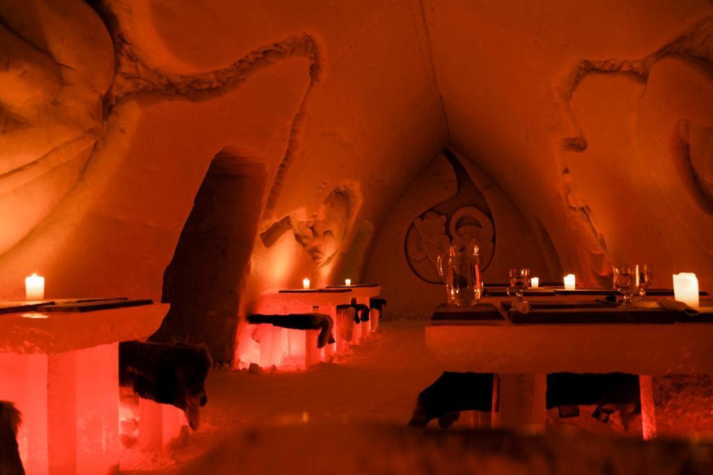 Arctic Snowhotel & Glass Igloos Sinettä Esterno foto